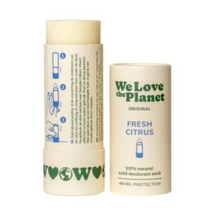 Prírodný tuhý dezodorant Fresh Citrus We love the planet 40g
