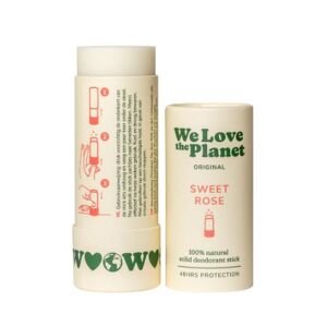 Prírodný tuhý dezodorant Sweet Rose We love the planet 40g