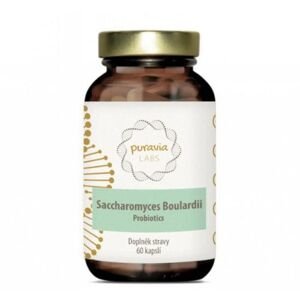 Probiotiká Saccharomyces boulardii Puravia LABS 60kapsúl