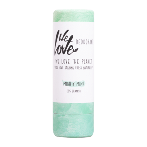 Prírodný tuhý deodorant "Mighty Mint" We Love the Planet 65 g