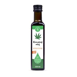 Konopný olej - ČR 250ml, Zelená Země