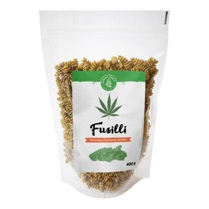 Konopné těstoviny - fusilli 400g, Zelená Země