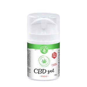 CBD hrejivý gél 50g, Zelená Země