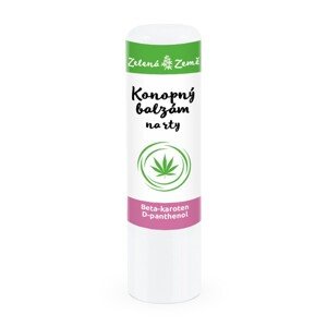 Konopný balzam na pery 4,8ml, Zelená Země