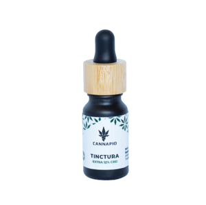 CBD Tinctura Infinit 12% - prírodné full-spectrum olej 10ml Cannapio