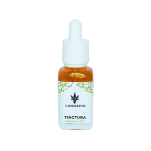 CBD Tinctura Focus 6% - prírodná full-spectrum olej 30ml Cannapio