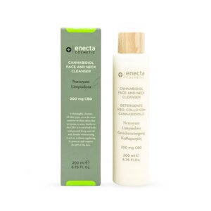 Enecta Čistič tváre a krku CBD 200 mg, 200 ml