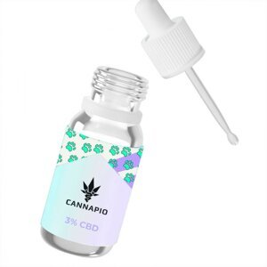 CBD olej pre zvieratá 3%, 10ml Cannapio