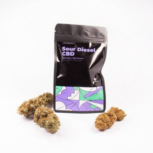 Sour Diesel - Indoor CBD kvety Cannapio 20g