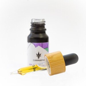 CBD 10 % + CBN 10 % - prírodné fullspectrum olej Cannapio 10 ml