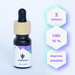 CBD predplatné Fullspectrum 15 % - 2 mesiace