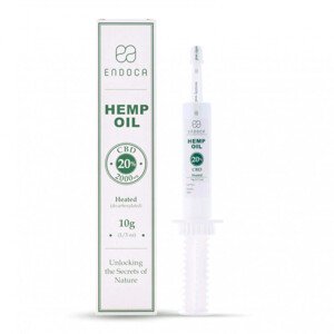 Endoca Raw konopný extrakt, 3000 mg CBD+CBDa, 10 g