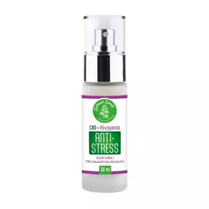 CBD Antistresový sprej s ashwagandhou, 30 ml, Green Earth