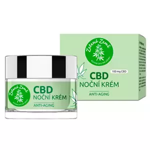 Nočný krém CBD, 50 ml, Green Earth