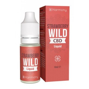 Harmony CBD E-liquid 300 mg, 10 ml, Strawberry Wild