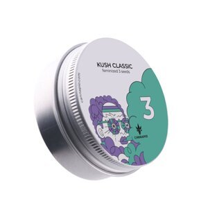 Kush Classic – feminizované semená 3 ks Cannapio