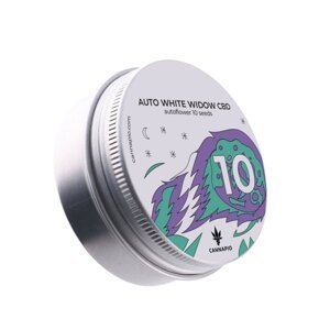 Auto White Widow CBD - 10 ks samonakvitacie semienka Cannapio