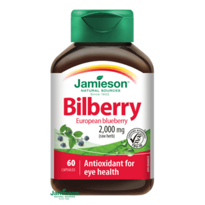 JAMIESON Čučoriedky 2000 mg 60 kapsúl