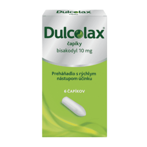 DULCOLAX 10 mg 6 čapíkov