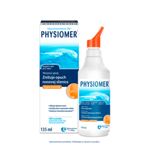 PHYSIOMER Nosový sprej hypertonický 135 ml