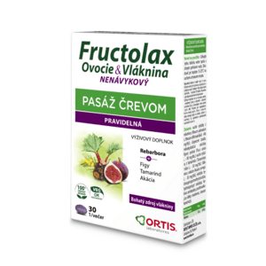 FRUCTOLAX Ovocie a vláknina 30 tabliet