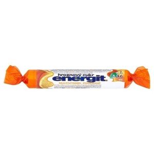 ENERGIT Hroznový cukor multivitamín, pomaranč 17 tabliet