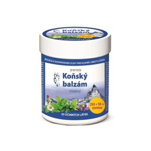SWISS Konský balzam chladivý 250 + 50 ml ZADARMO