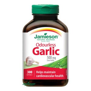 JAMIESON Cesnak bez zápachu 500 mg 300 tabliet
