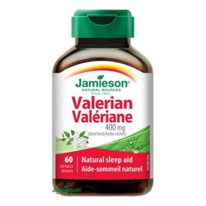 JAMIESON Valeriána 400 mg 60 tabliet