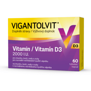 VIGANTOLVIT D3 2000 IU 60 kapsúl
