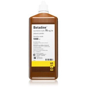 BETADINE Dezinfekčné mydlo 75 mg/ml 1000 ml