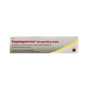 CAPSAGAMMA 53 mg/100 g krém 40 g