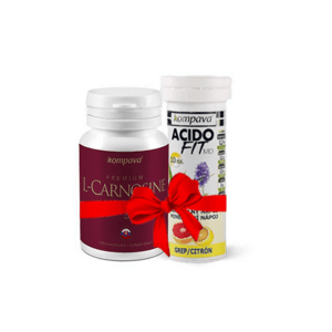 KOMPAVA Premium L-carnosine 60 kapsúl + 10 šumivých tabliet ZADARMO