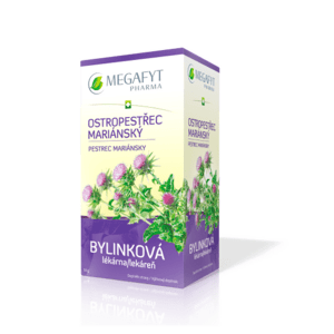 MEGAFYT Bylinková lekáreň pestrec mariánsky 20 x 2,5 g