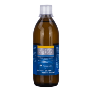 Pharma Activ Koloidné striebro Ag100 hustota 25ppm 500 ml