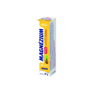 VITAR Magnézium 375 mg s príchuťou ananásu 20 šumivých tabliet