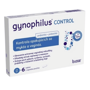 GYNOPHILUS Control 6 vaginálnych tabliet