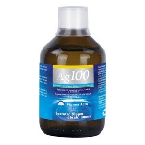 Pharma Activ koloidne striebro Ag100 hustota 20ppm 300 ml