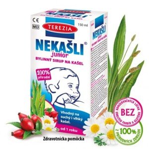 TEREZIA Nekašli junior bylinný sirup na kašeľ 150 ml
