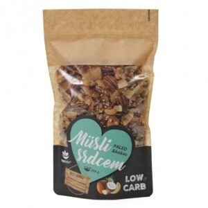 TOPNATUR Musli srdcom Paleo & kokos low carb 350 g