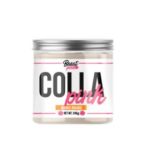 GYMBEAM BeastPink colla pink s príchuťou mango a pomaranč 240 g