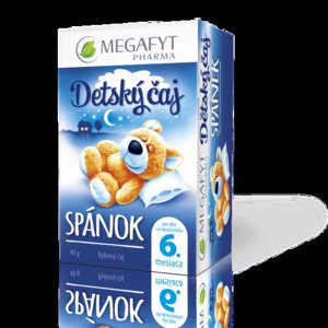 MEGAFYT Detský čaj spánok 20 x 2 g