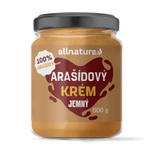 ALLNATURE Arašidové maslo jemné 500 g