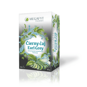 MEGAFYT Čierny čaj earl grey 20 x 2 g