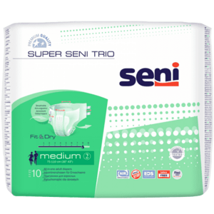 SUPER SENI TRIO Medium plienkové nohavičky 10 kusov