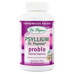 DR. POPOV Psyllium probio 240 kapsúl