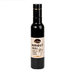 JUVAMED Makový olej, 100% za studena lisovaný 250 ml