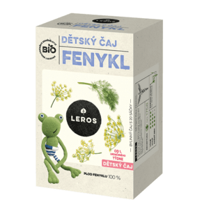 LEROS Bio detský čaj fenikel 20 x 1,5 g
