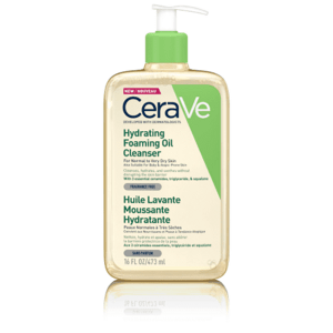 CERAVE Hydratačný čistiaci penivý olej na normálnu až veľmi suchú pokožku 473 ml
