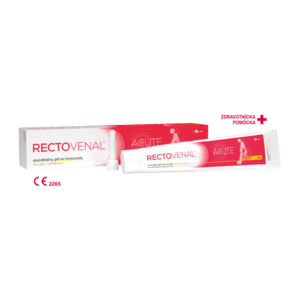 RECTOVENAL Acute anorektálny gél na hemoroidy 20 g